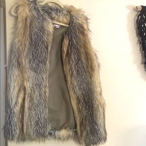 Faux Fur Vest